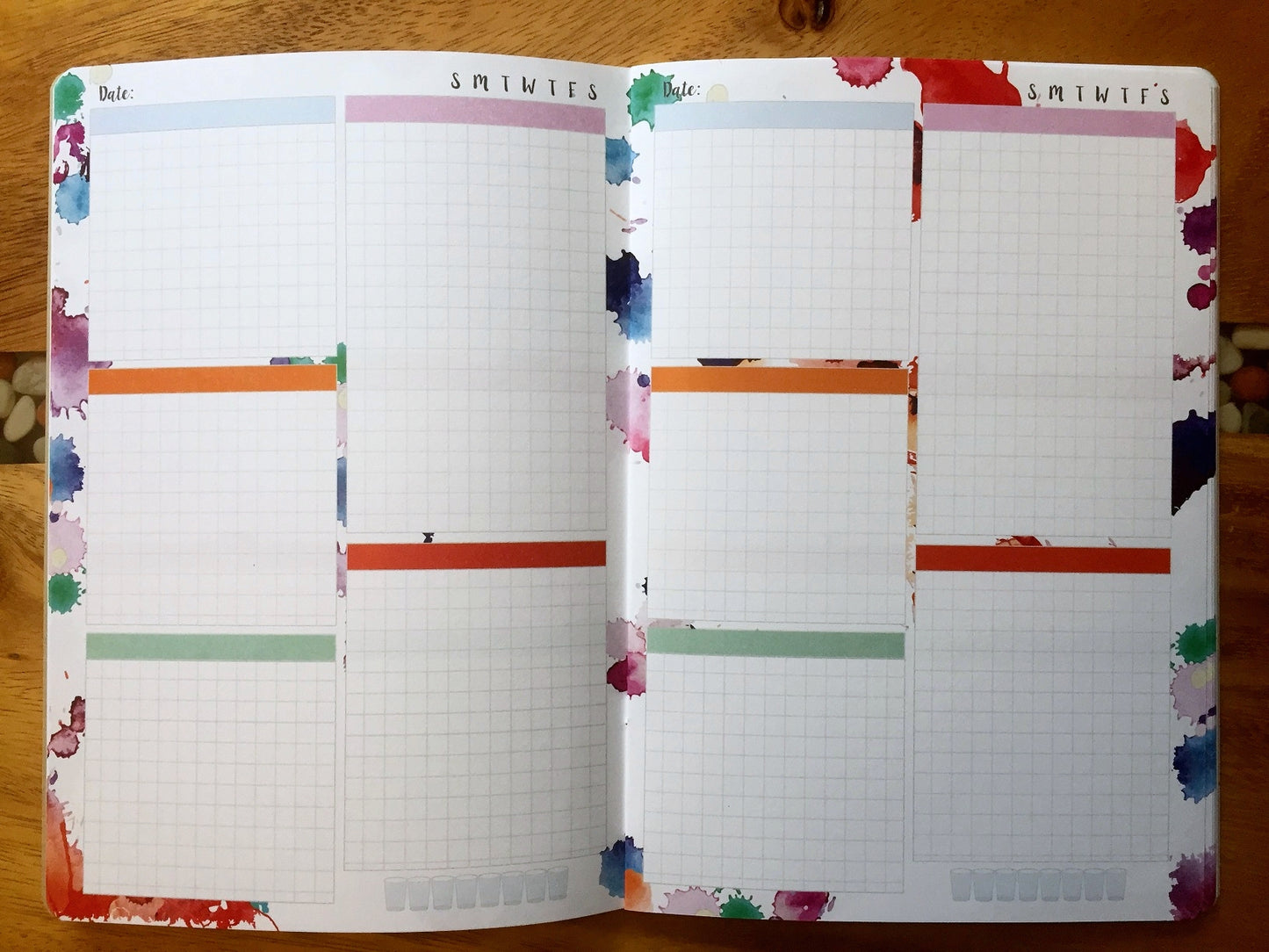 Paper Penguin Co. - Undated Daily Pages (1 Month) A5 Notebook Inserts [New]