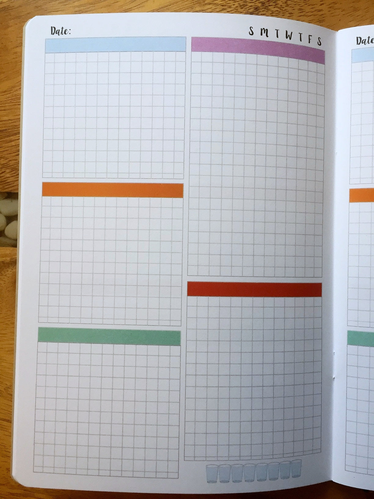 Paper Penguin Co. - Undated Daily Pages (1 Month) A5 Notebook Inserts [New]
