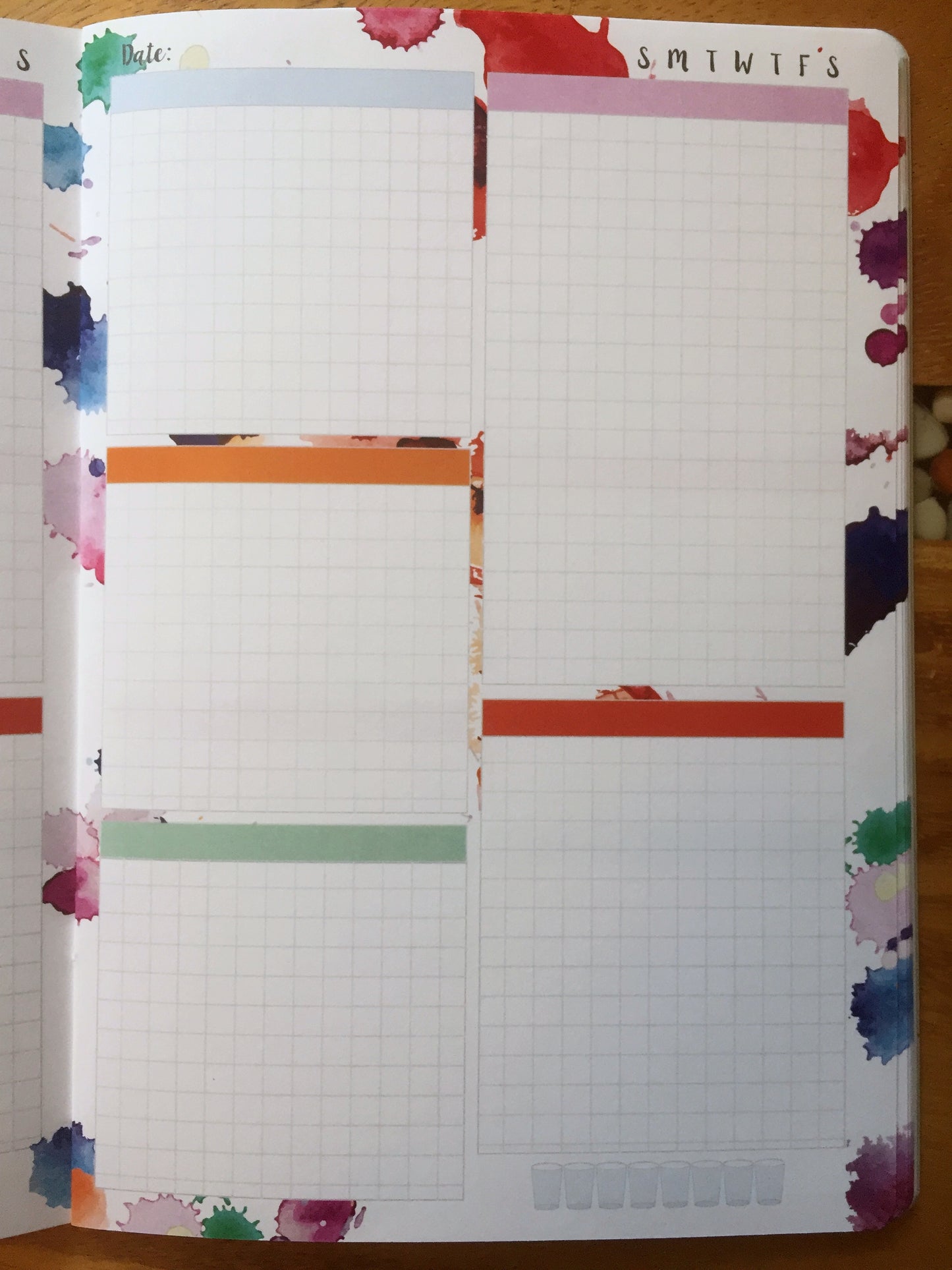 Paper Penguin Co. - Undated Daily Pages (1 Month) A5 Notebook Inserts [New]