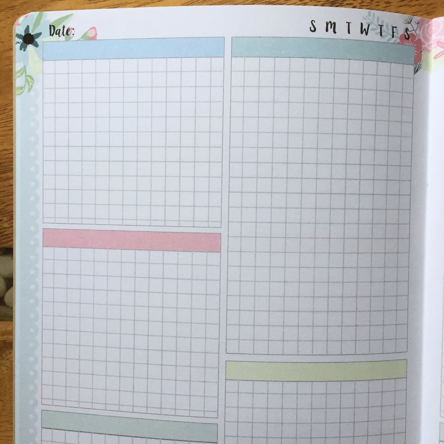 Paper Penguin Co. - Undated Daily Pages (1 Month) A5 Notebook Inserts [New]