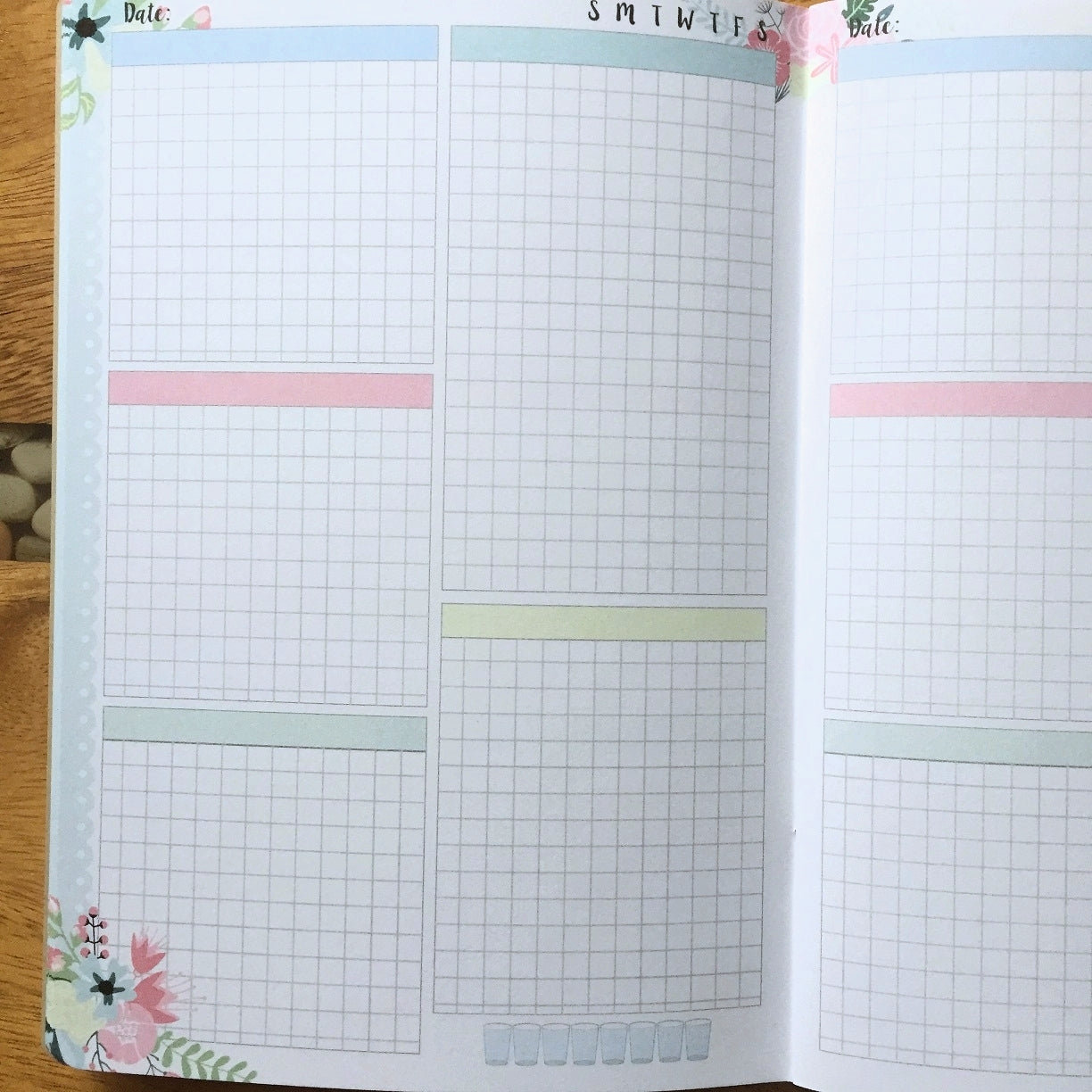 Paper Penguin Co. - Undated Daily Pages (1 Month) A5 Notebook Inserts [New]