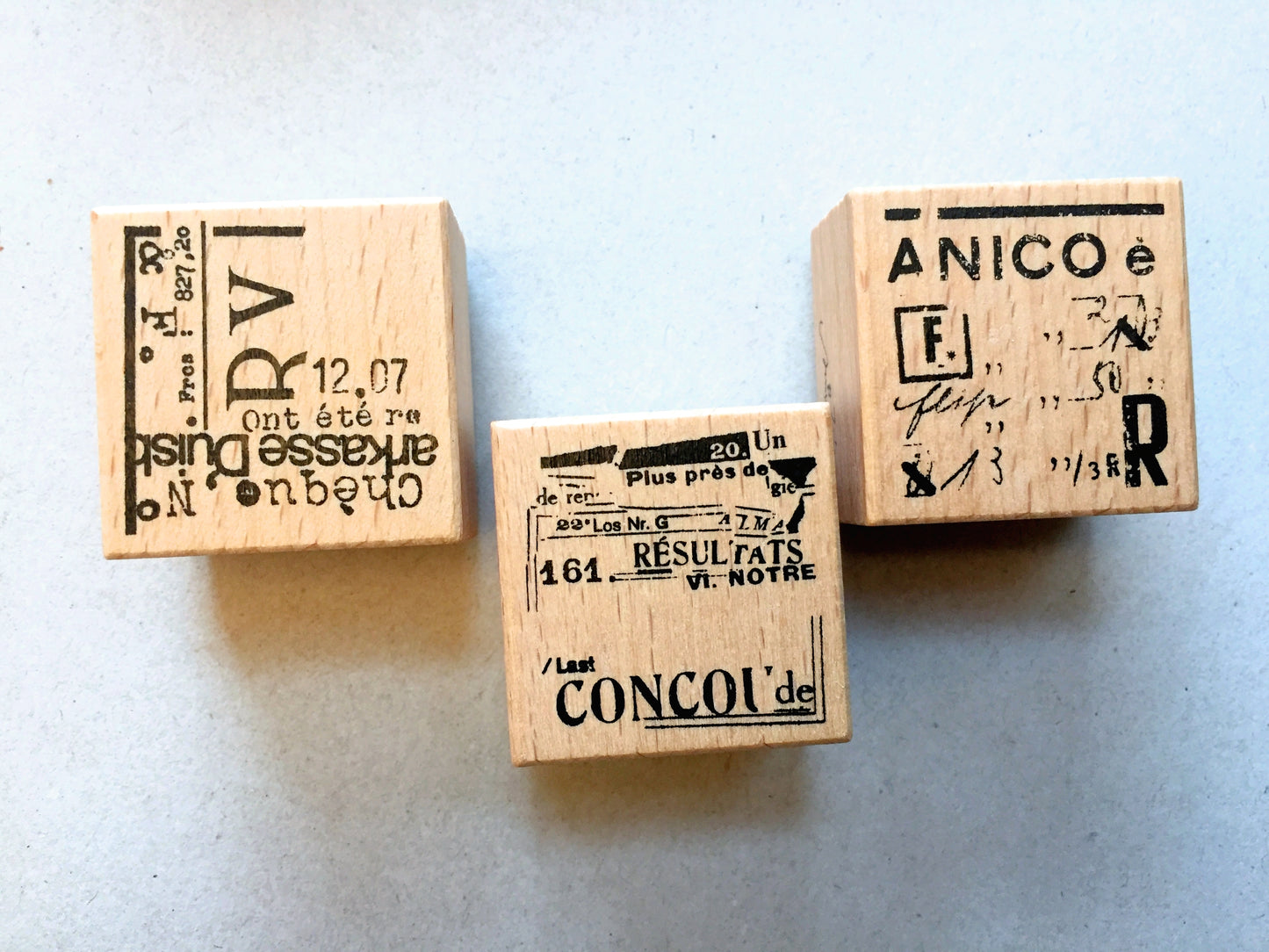 Amnesiac (Plusminus) - ZINE rubber stamps, à la carte [RARE]