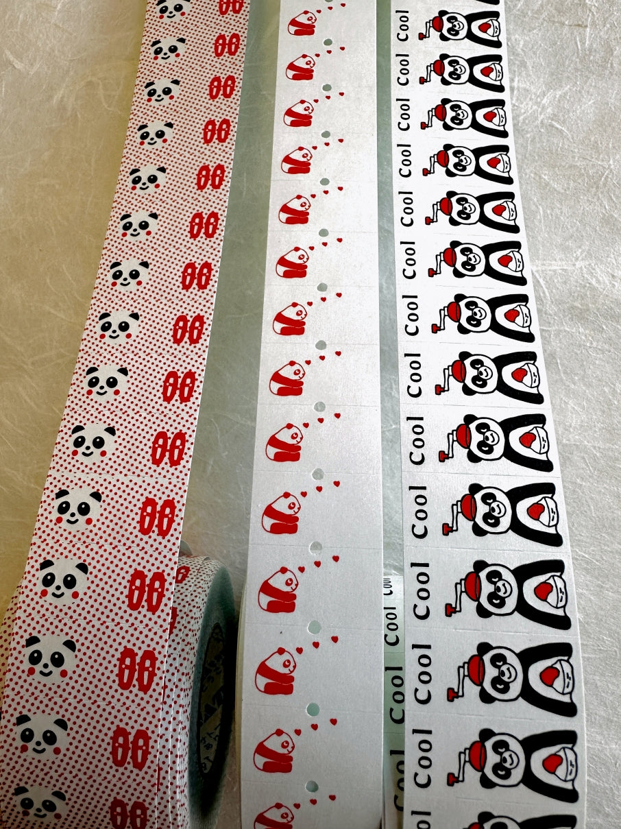 Panda Factory - label stickers MULTI SAMPLER SET