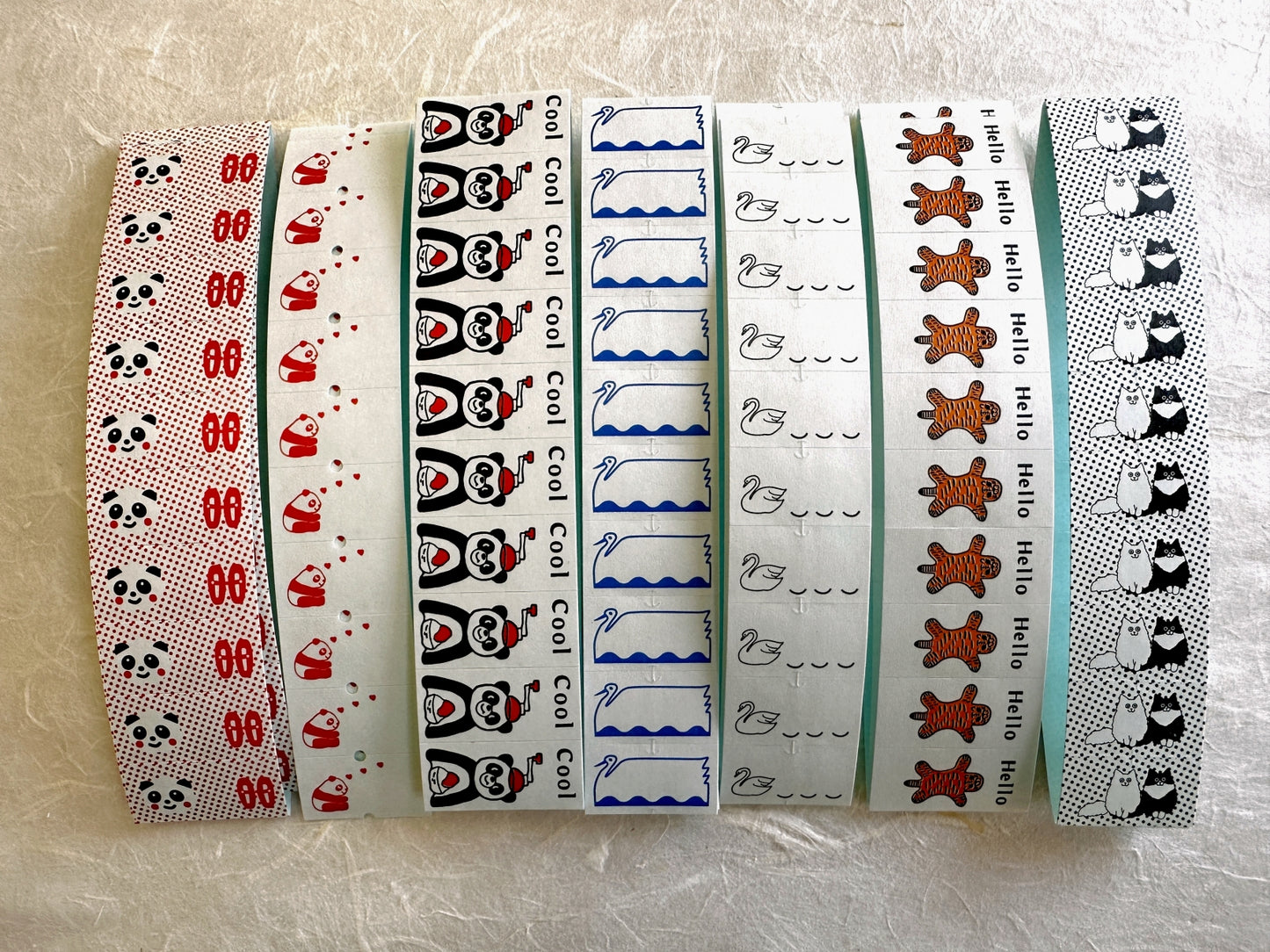 Panda Factory - label stickers MULTI SAMPLER SET