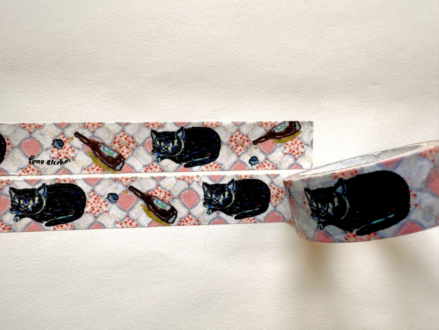 Peno Alcohol - Old Taiwan Life (cats & tiles) washi tapes SAMPLES