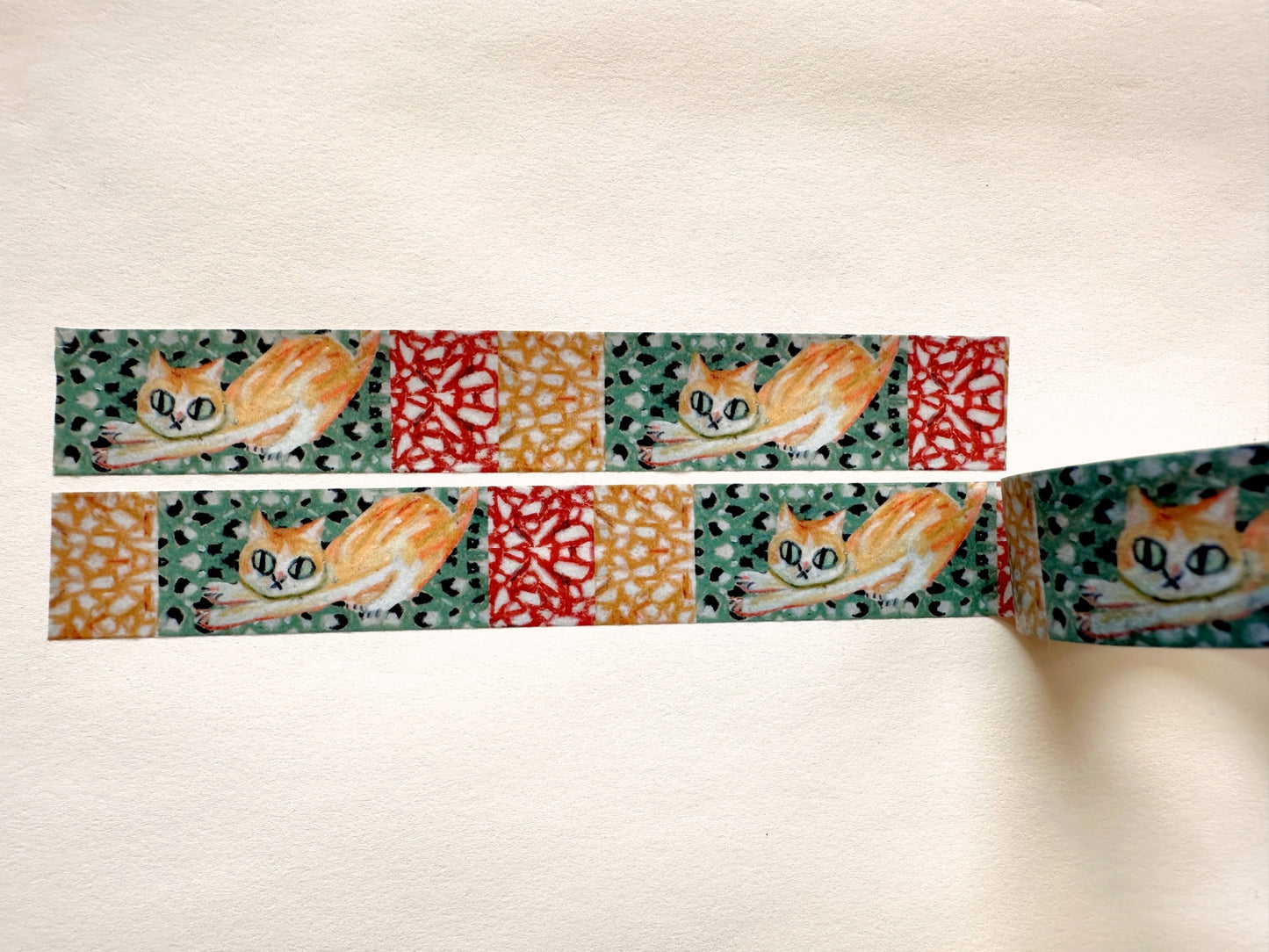 Peno Alcohol - Old Taiwan Life (cats & tiles) washi tapes SAMPLES