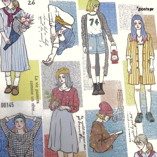 Pion - Mosaic washi tape SAMPLES