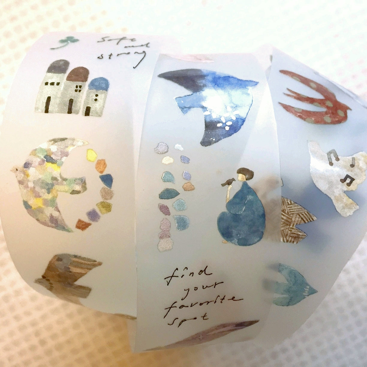 Pion - Bird Island PET tape SAMPLES