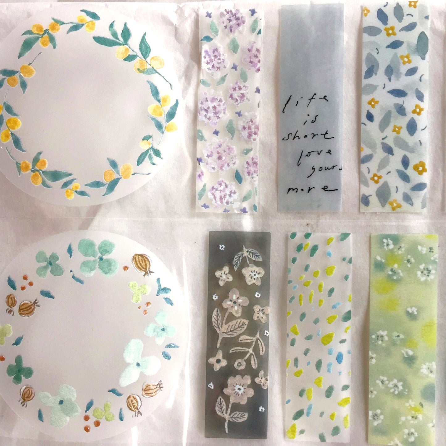 Pion - Meet You die-cut PET tape SAMPLES