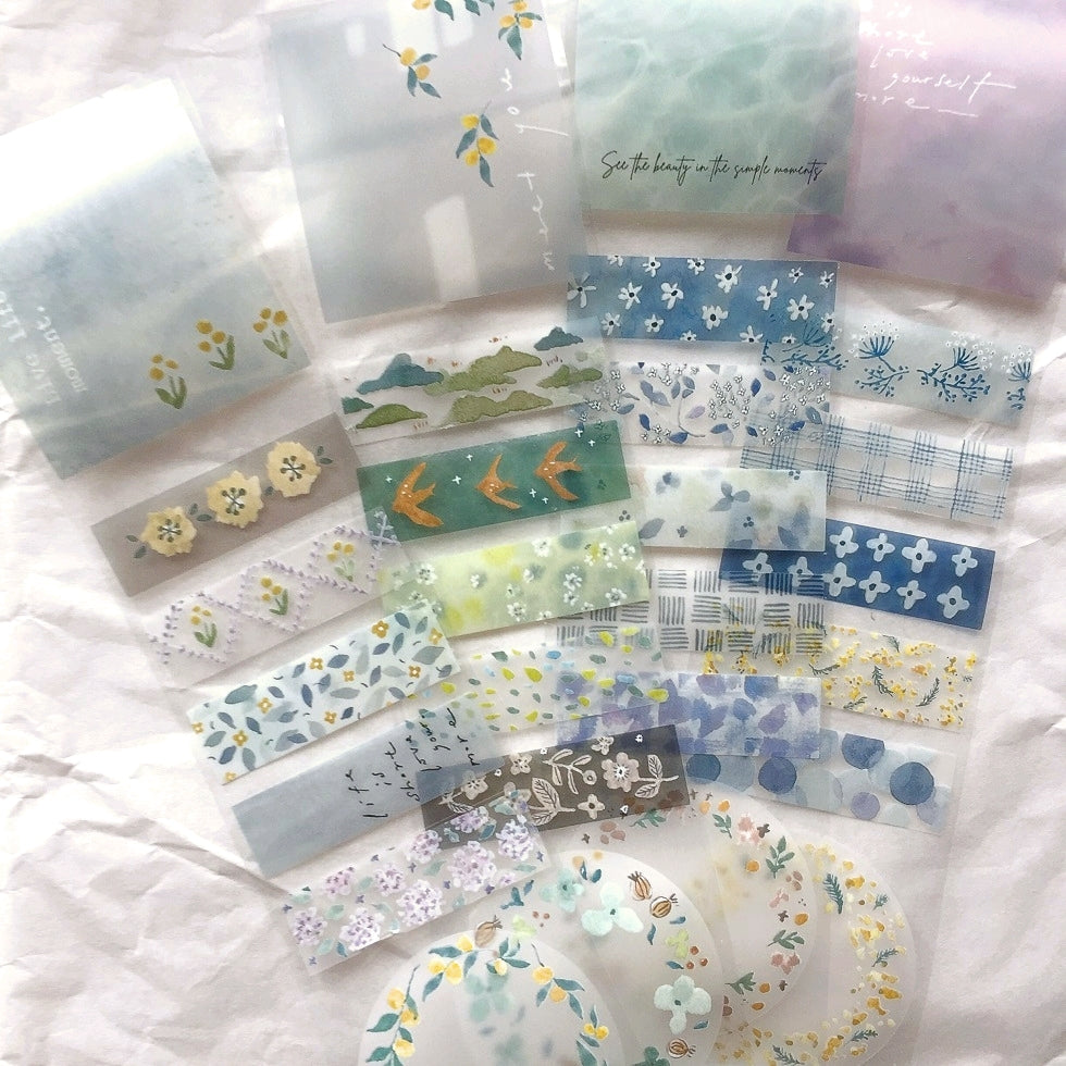 Pion - Meet You die-cut PET tape SAMPLES