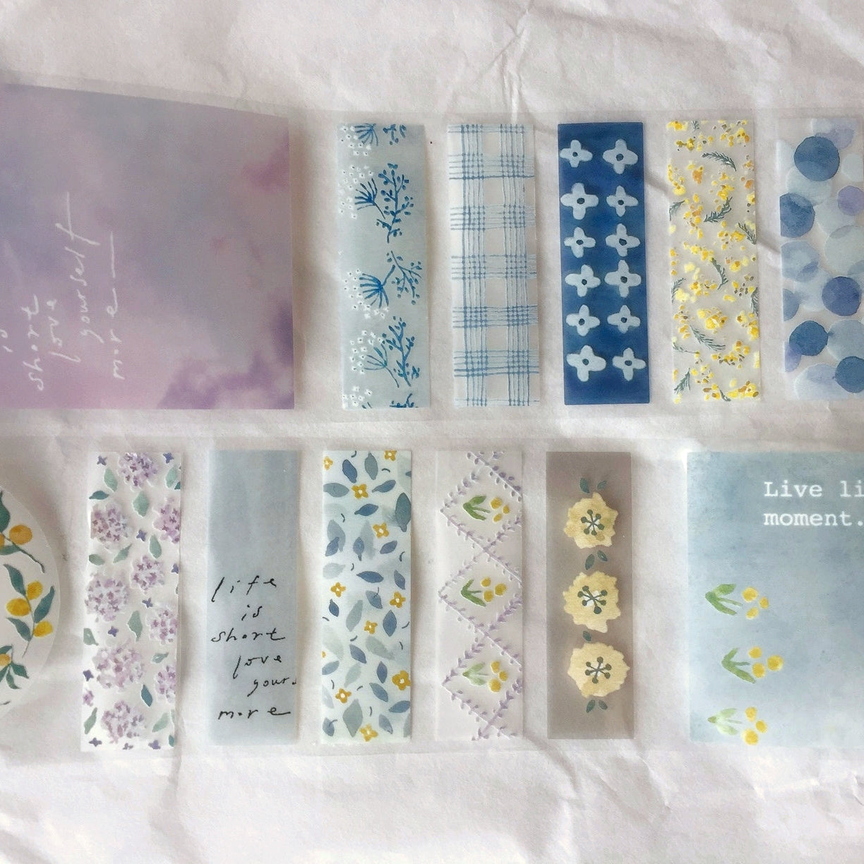 Pion - Meet You die-cut PET tape SAMPLES