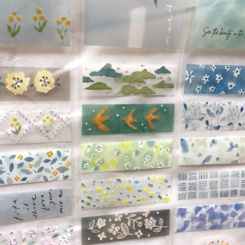 Pion - Meet You die-cut PET tape SAMPLES