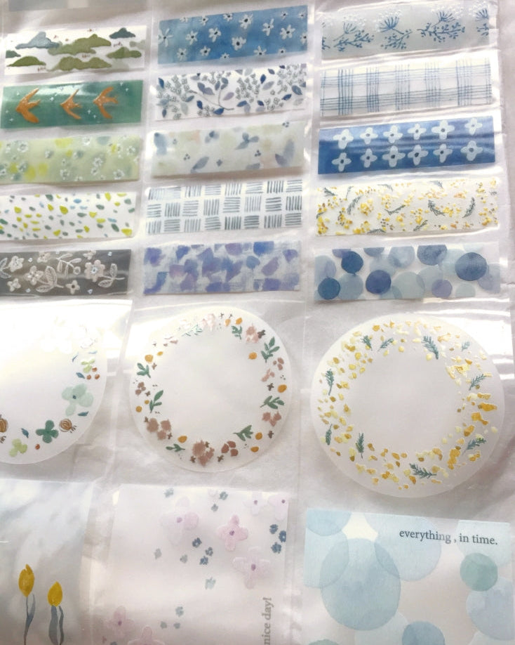 Pion - Meet You die-cut PET tape SAMPLES