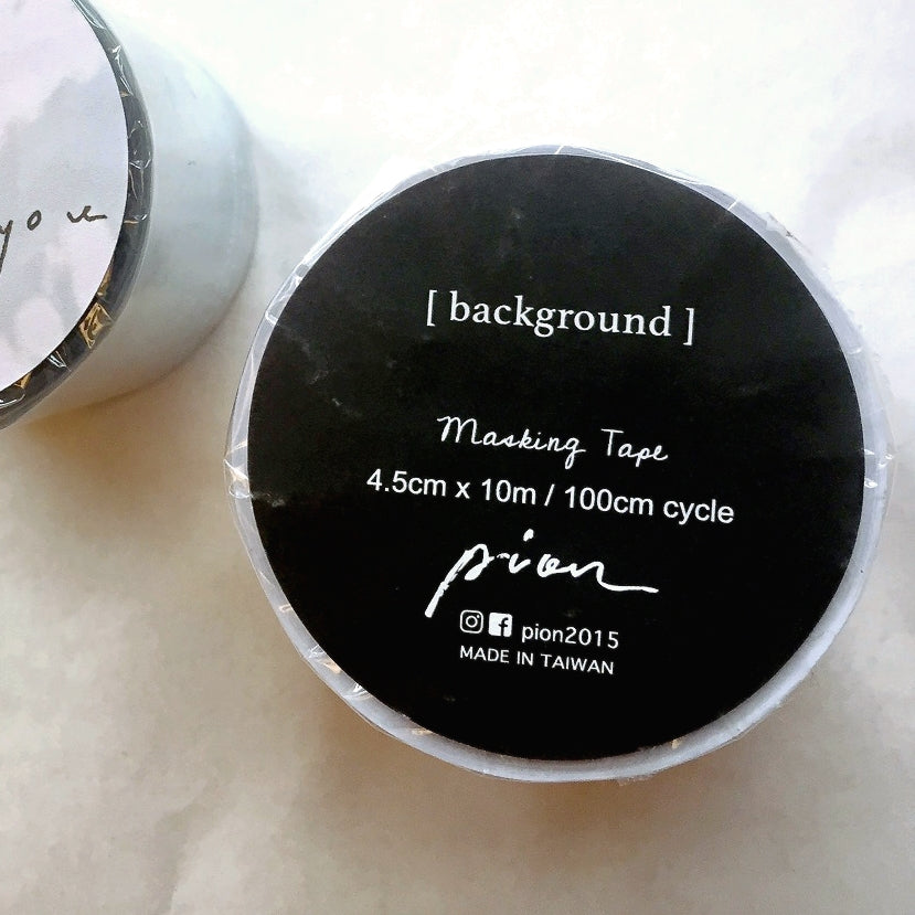 Pion - Background kiss-cut paper tape SAMPLES