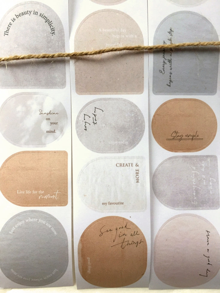 Pion - Background kiss-cut paper tape SAMPLES