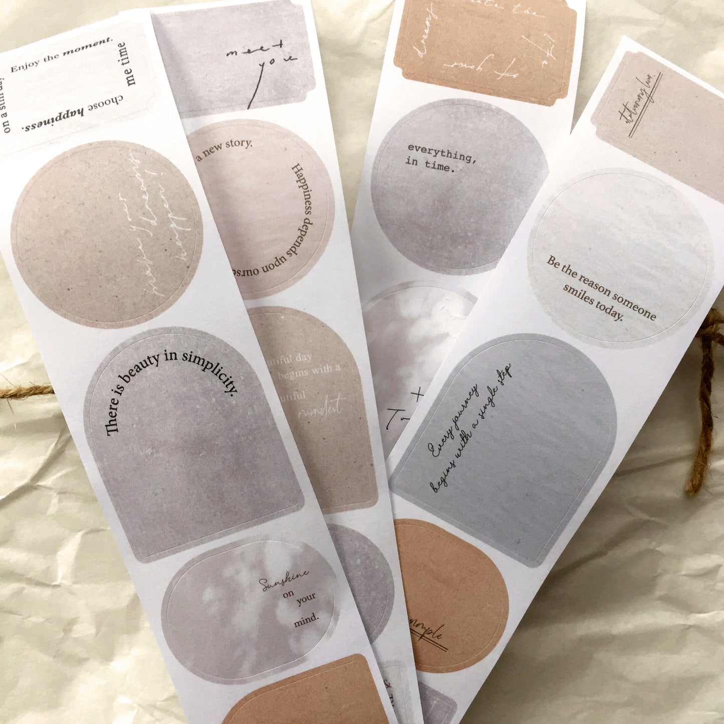 Pion - Background kiss-cut paper tape SAMPLES
