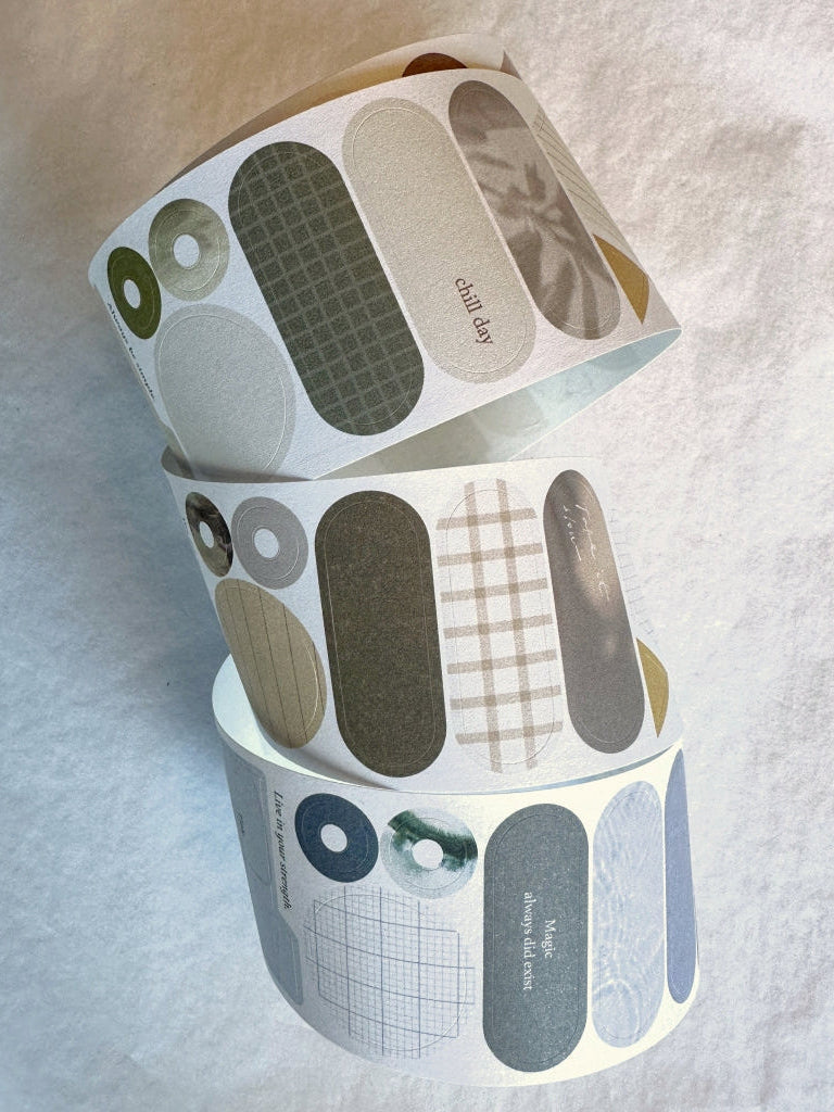 Pion - Sticky Note kiss-cut paper tape SAMPLES