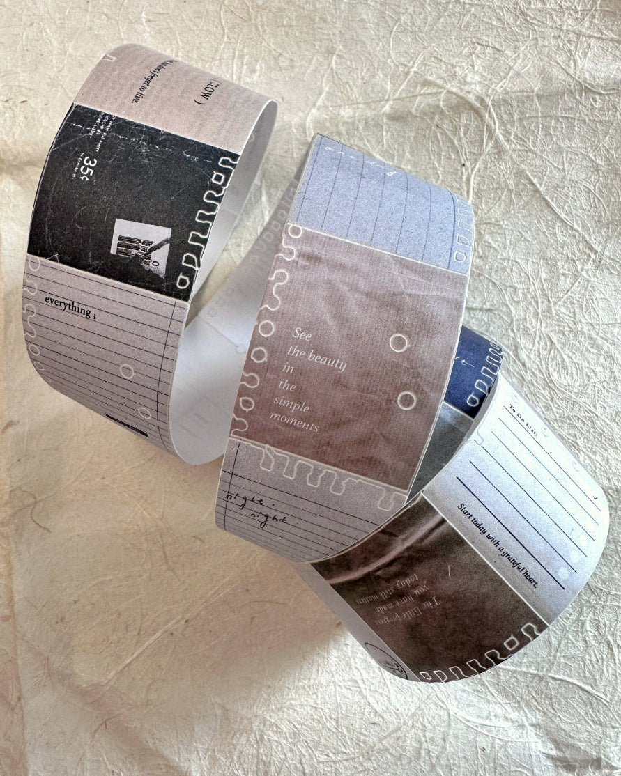 Pion - Paper kiss-cut paper tape SAMPLES