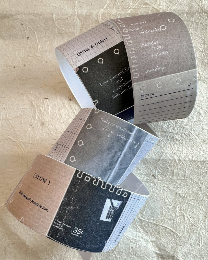 Pion - Paper kiss-cut paper tape SAMPLES