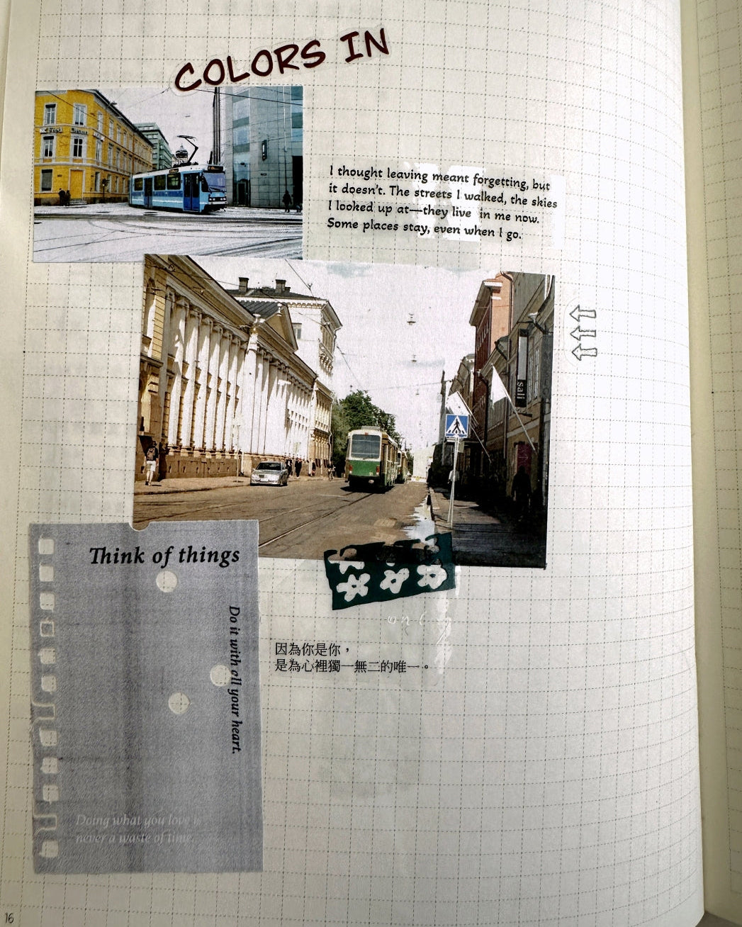 TOP Studio - Journey Vol. 3 Soft Ending kiss-cut PET tape SAMPLES