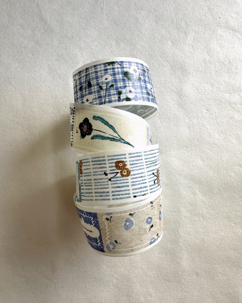 Pion - Ten Parts kiss-cut washi tape SAMPLES
