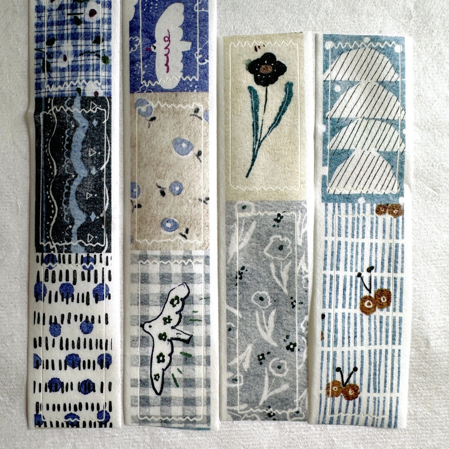 Pion - Ten Parts kiss-cut washi tape SAMPLES