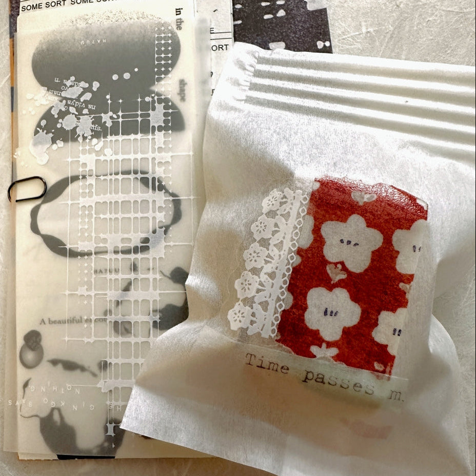 Pion - Lace kiss-cut PET tape SAMPLES