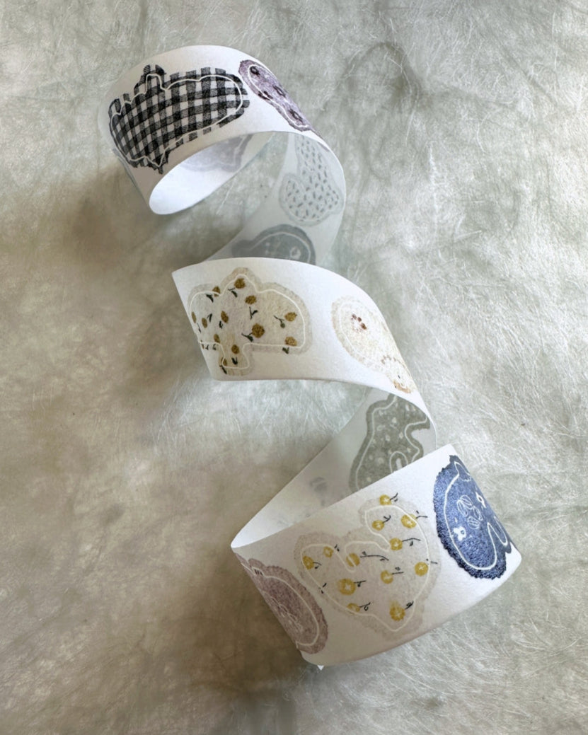 Pion - Fly kiss-cut washi tape SAMPLES