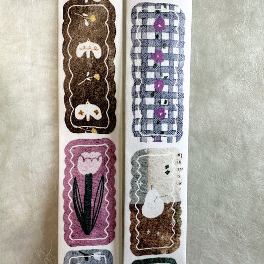 Pion - Ribbon kiss-cut washi tape SAMPLES