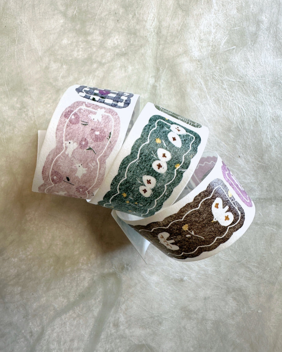 Pion - Ribbon kiss-cut washi tape SAMPLES