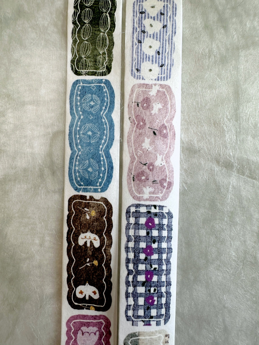 Pion - Ribbon kiss-cut washi tape SAMPLES