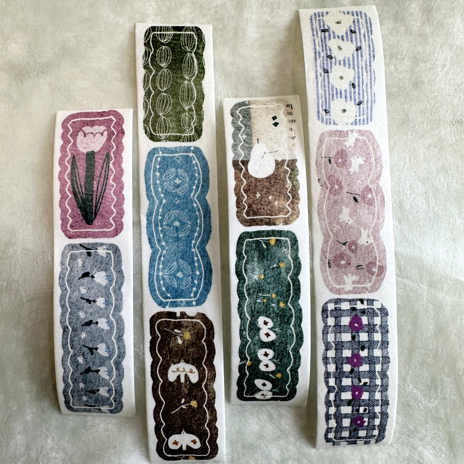 Pion - Ribbon kiss-cut washi tape SAMPLES