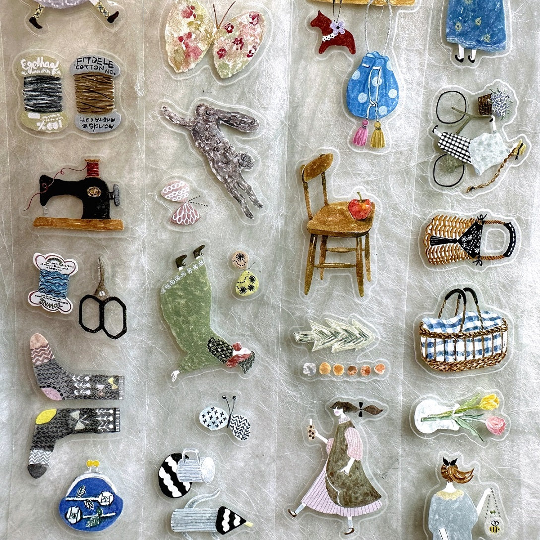 Pion - Fabric kiss-cut PET tape SAMPLES