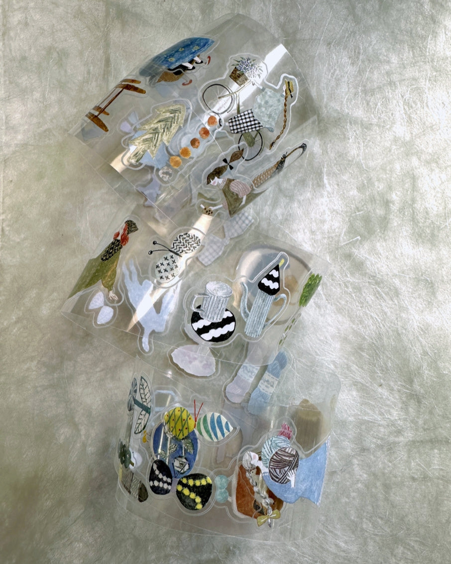 Pion - Fabric kiss-cut PET tape SAMPLES
