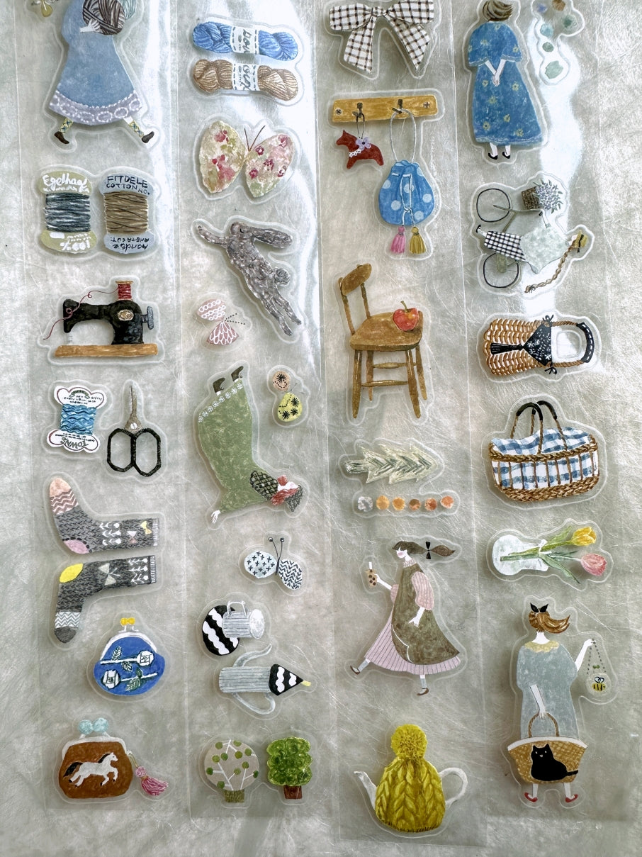 Pion - Fabric kiss-cut PET tape SAMPLES