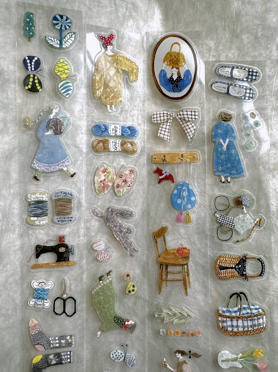 Pion - Fabric kiss-cut PET tape SAMPLES