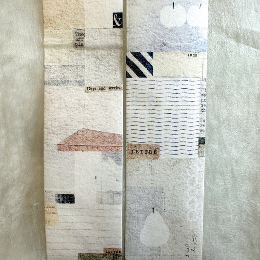 Pion - Letter washi tape SAMPLES