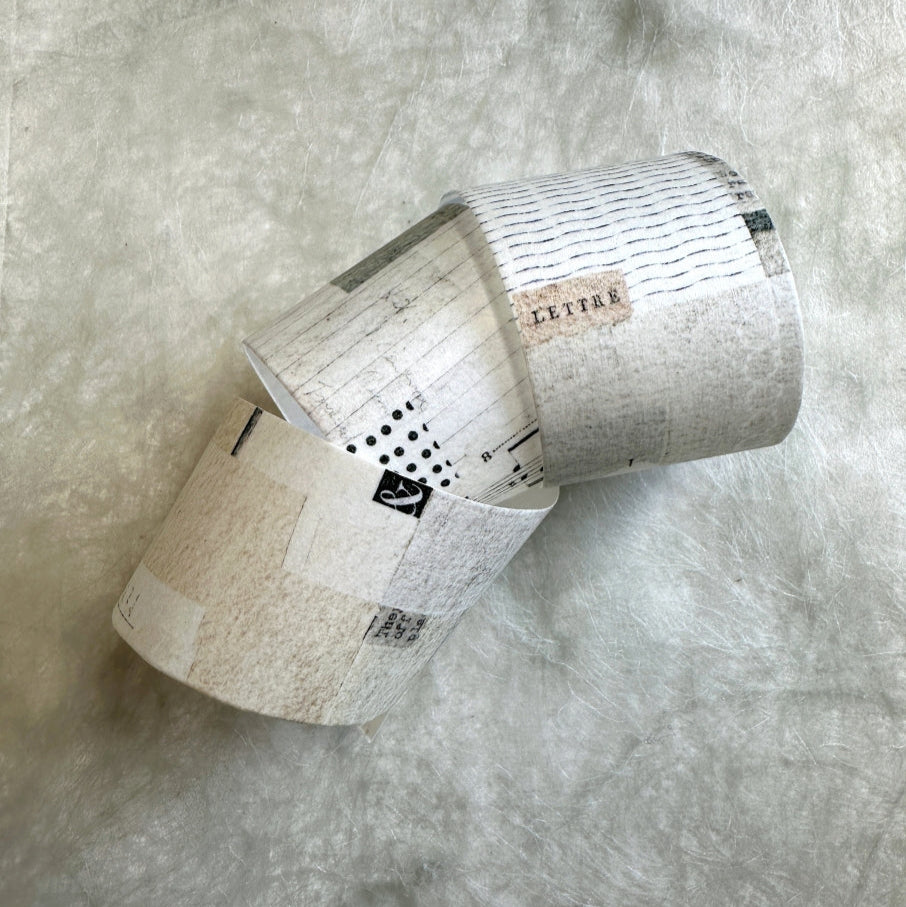 Pion - Letter washi tape SAMPLES