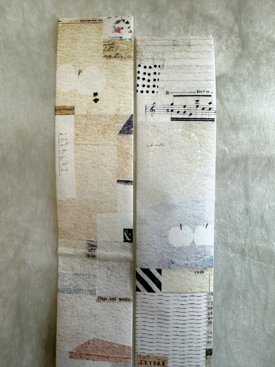 Pion - Letter washi tape SAMPLES