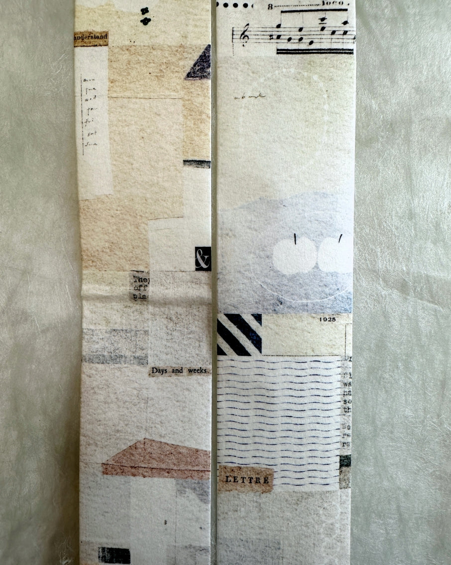 Pion - Letter washi tape SAMPLES
