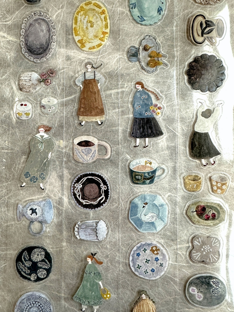 Pion - Pottery kiss-cut PET tape SAMPLES