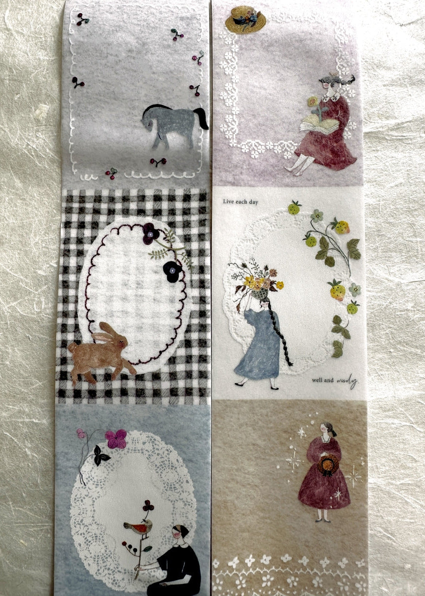 Pion - Of the Forest tracing paper tape SAMPLES