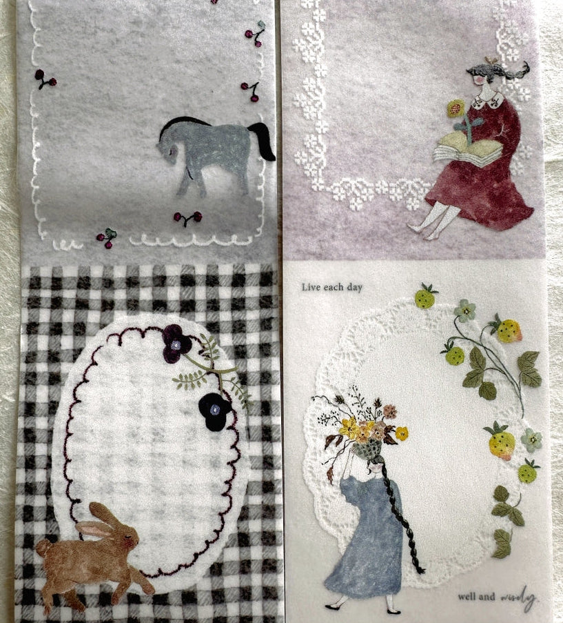 Pion - Of the Forest tracing paper tape SAMPLES