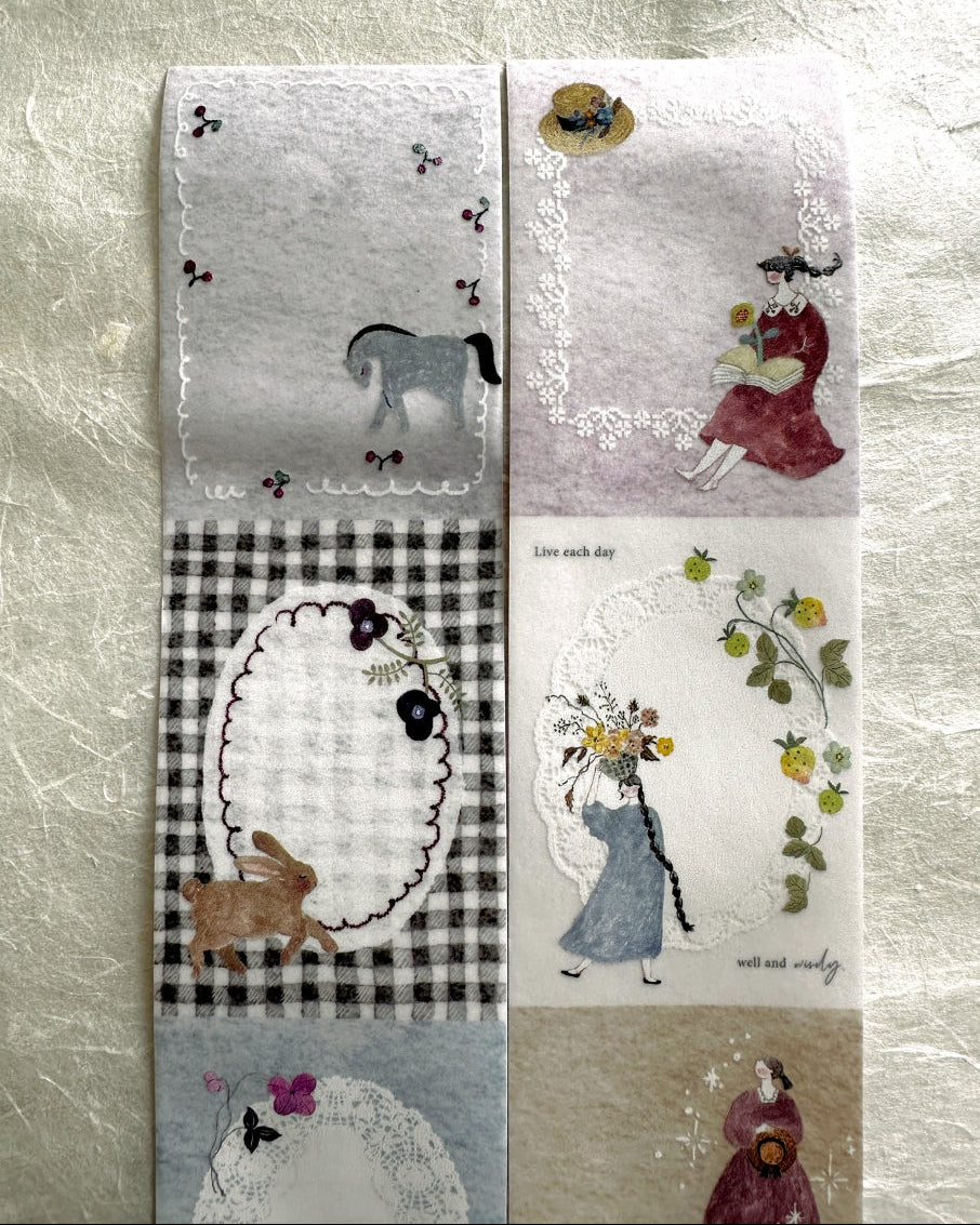 Pion - Of the Forest tracing paper tape SAMPLES