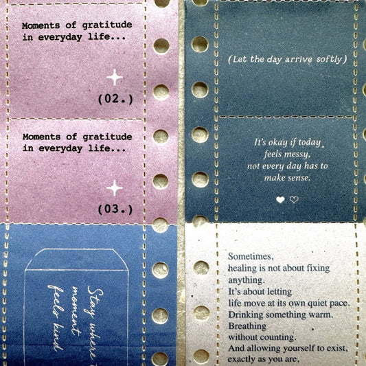 Pion - Report Paper perforated paper tape SAMPLES
