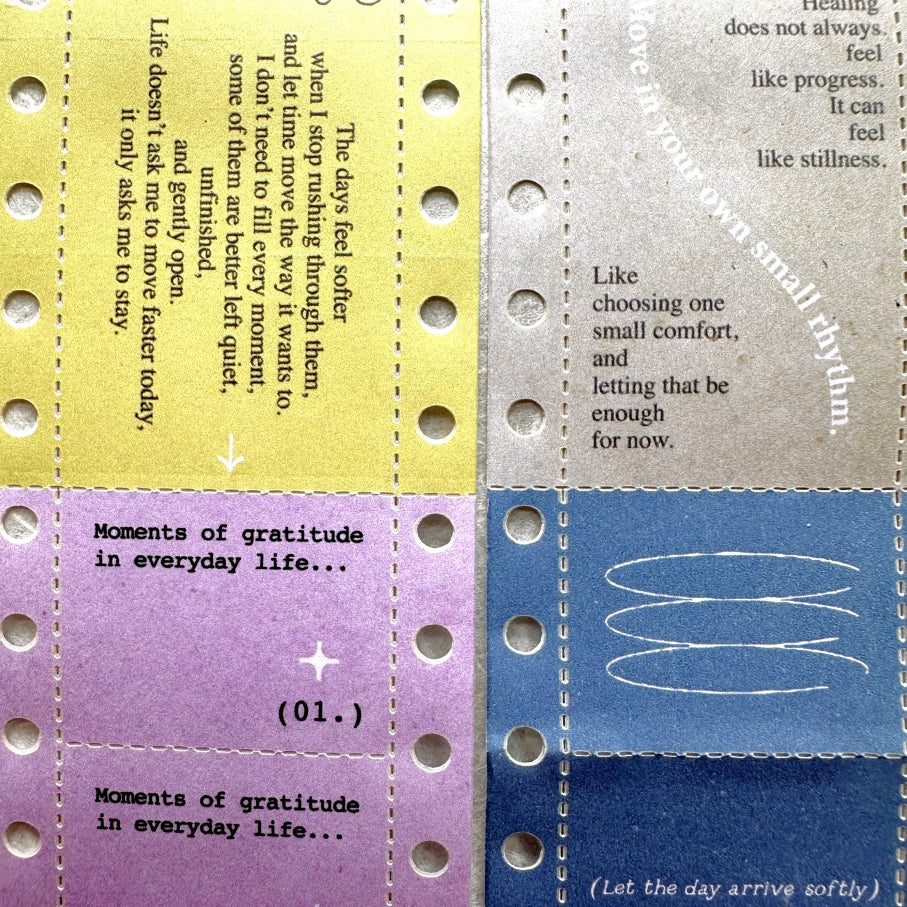 Pion - Report Paper perforated paper tape SAMPLES