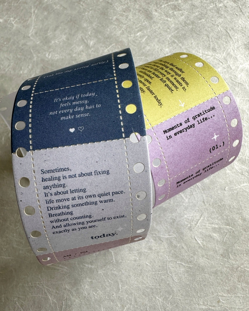 Pion - Report Paper perforated paper tape SAMPLES