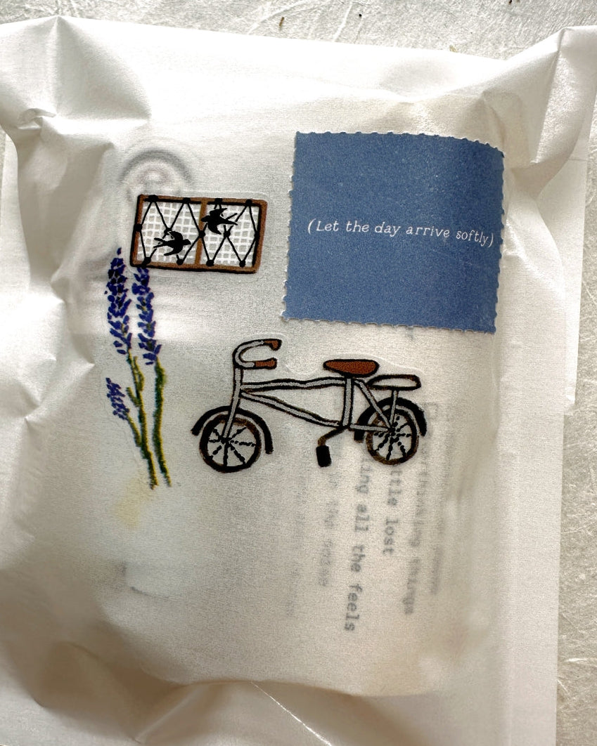 Misshoegg - Window Grille Little Adventure kiss-cut PET tape SAMPLES