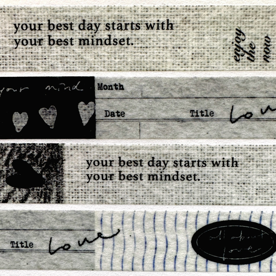 Pion - Love washi tape SAMPLES