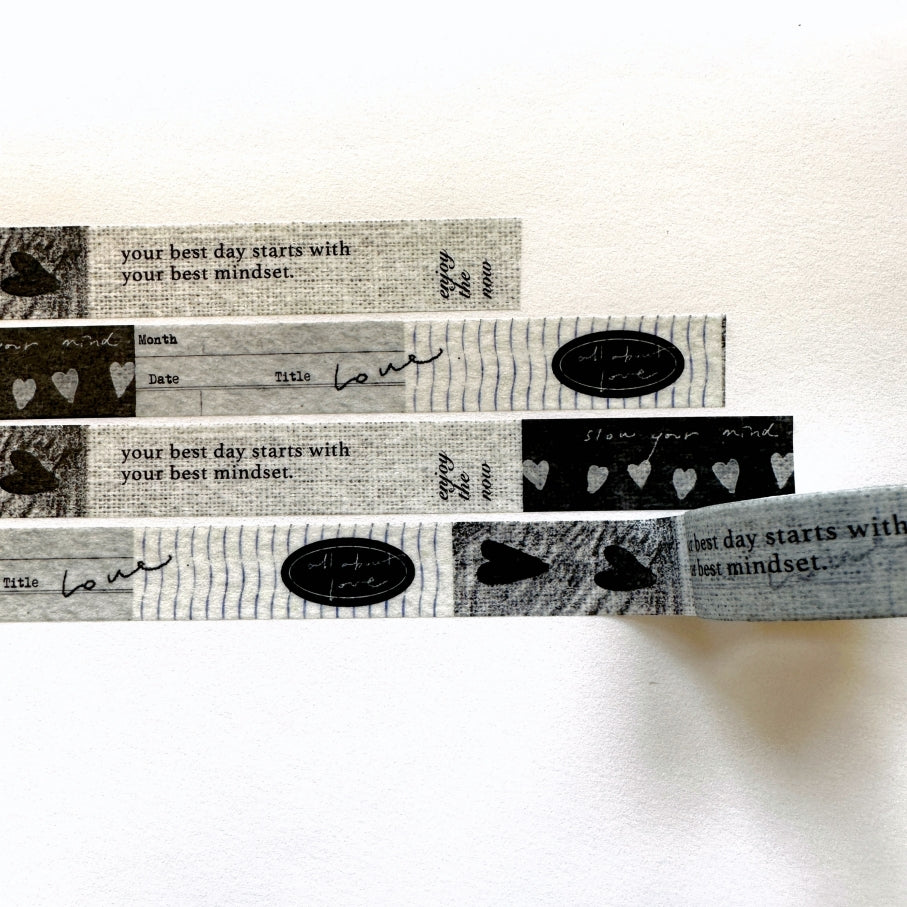 Pion - Love washi tape SAMPLES